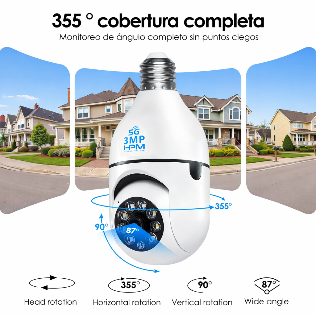 VisionGuard 360™ — Cámara de Seguridad Inteligente
