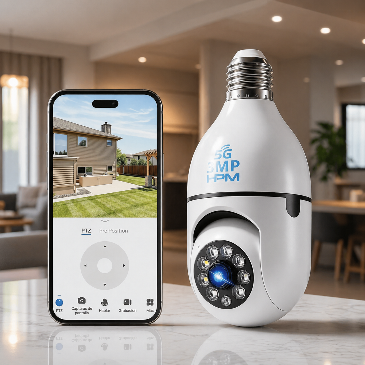VisionGuard 360™ — Cámara de Seguridad Inteligente
