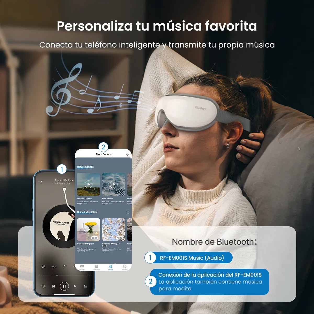 Masajeador Ocular Inteligente RENPHO